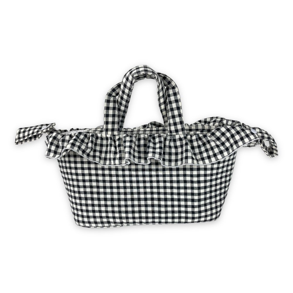 Bolsa Nido Vichy + Volantes - Imagen 2