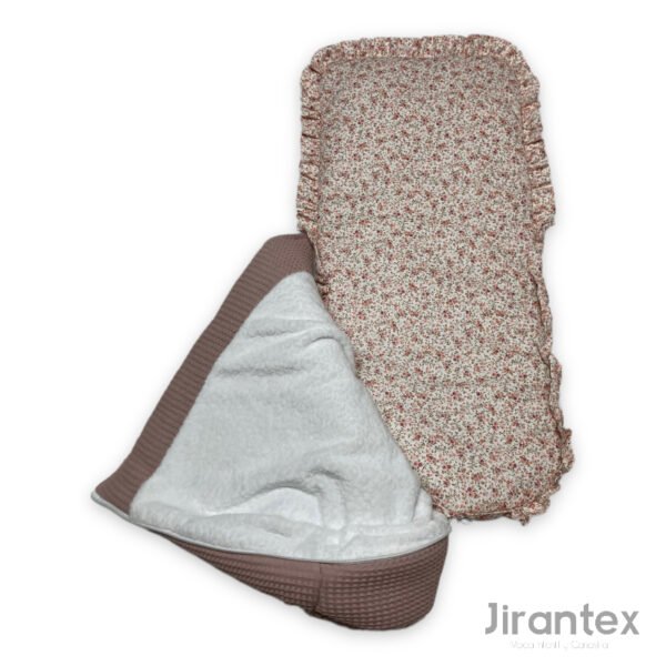 Saco Capazo Gofre + Volantes - Imagen 2